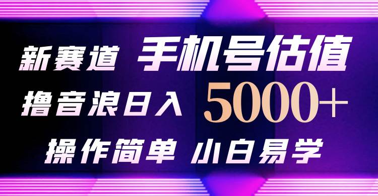 抖音不出境直播【手机号估值】最新撸音浪，日入5000+，简单易学，适合…-天麒项目网_中创网会员优质付费教程和创业项目大全