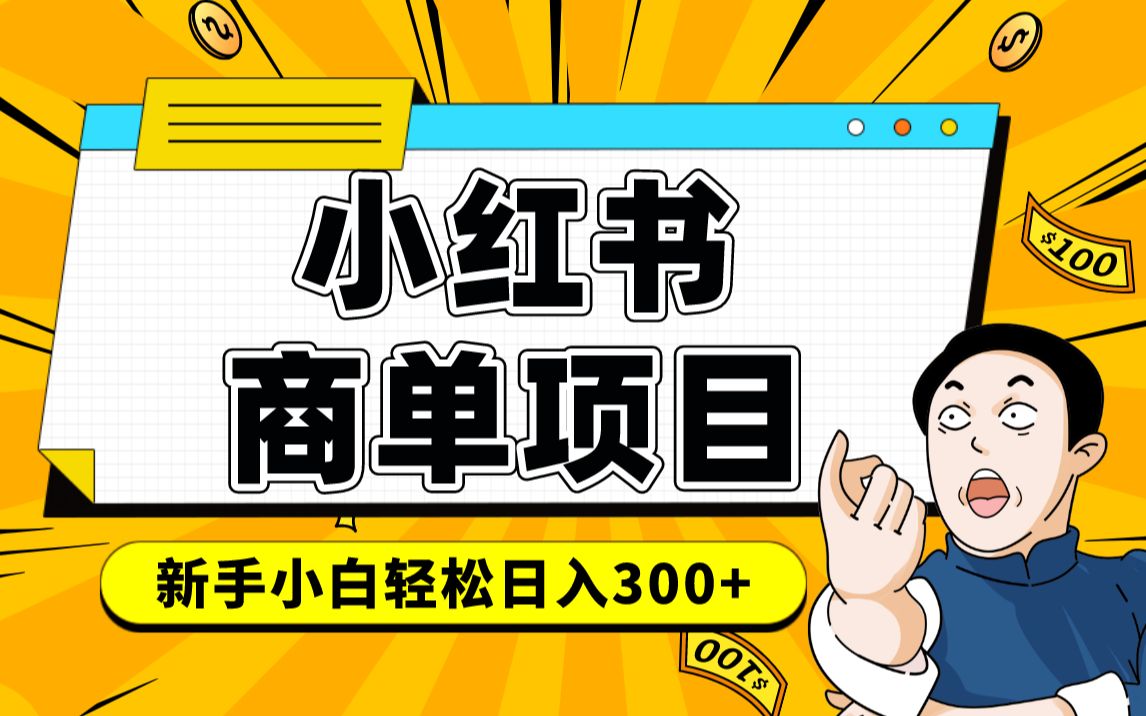 小红书千粉商单 稳定快速变现项目 月入过万-天麒项目网_中创网会员优质付费教程和创业项目大全